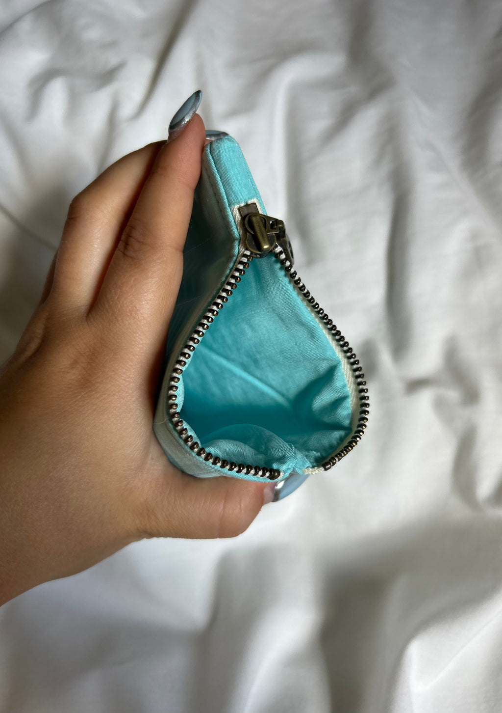 Turquoise coin purse