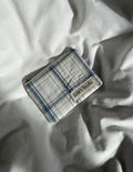 Blue and green coin purse