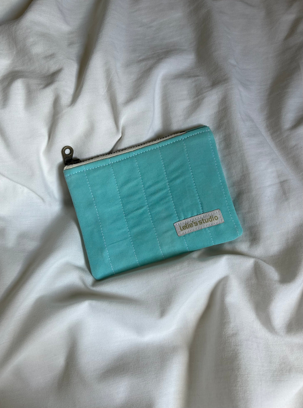 Turquoise coin purse