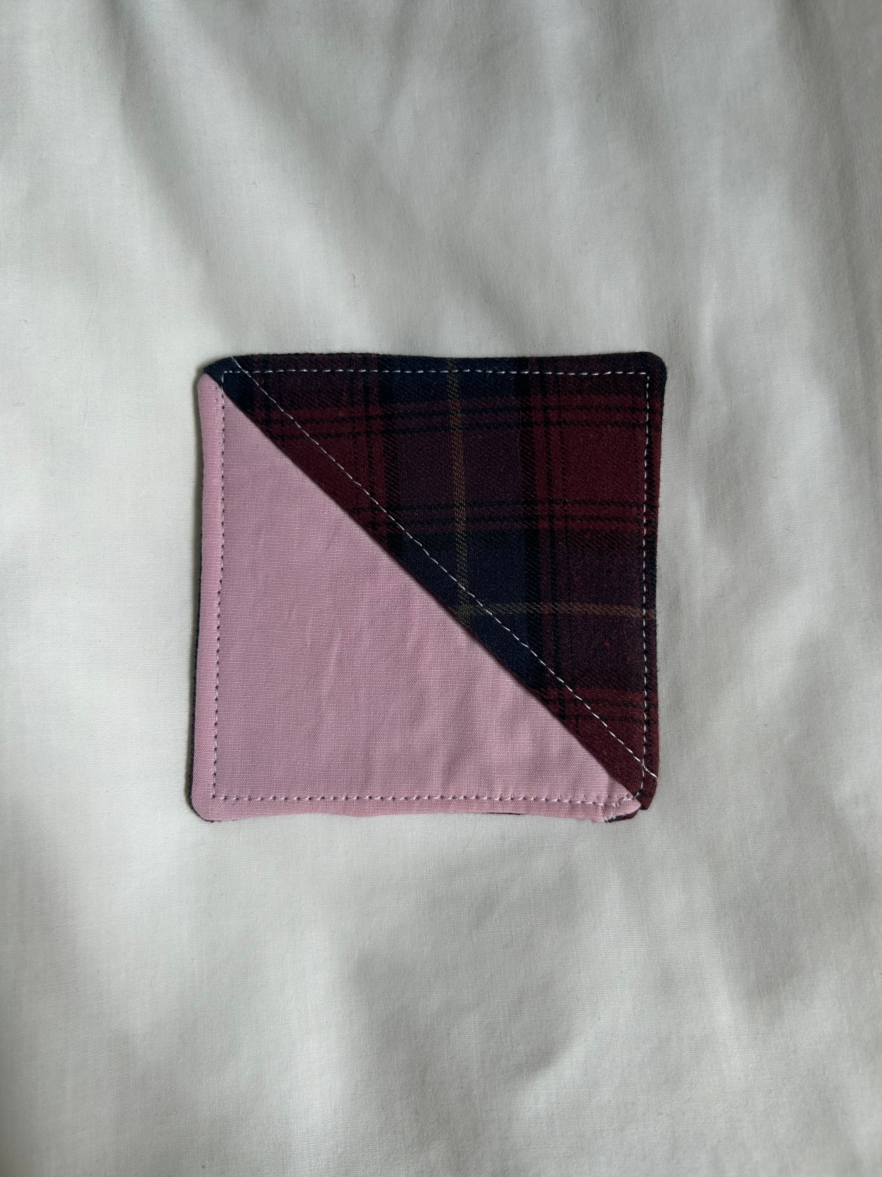 Purple corner bookmark