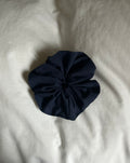 Navy scrunchie