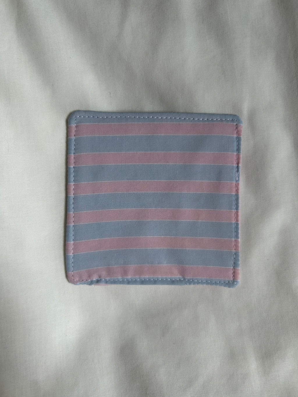 Pink and blue corner bookmark