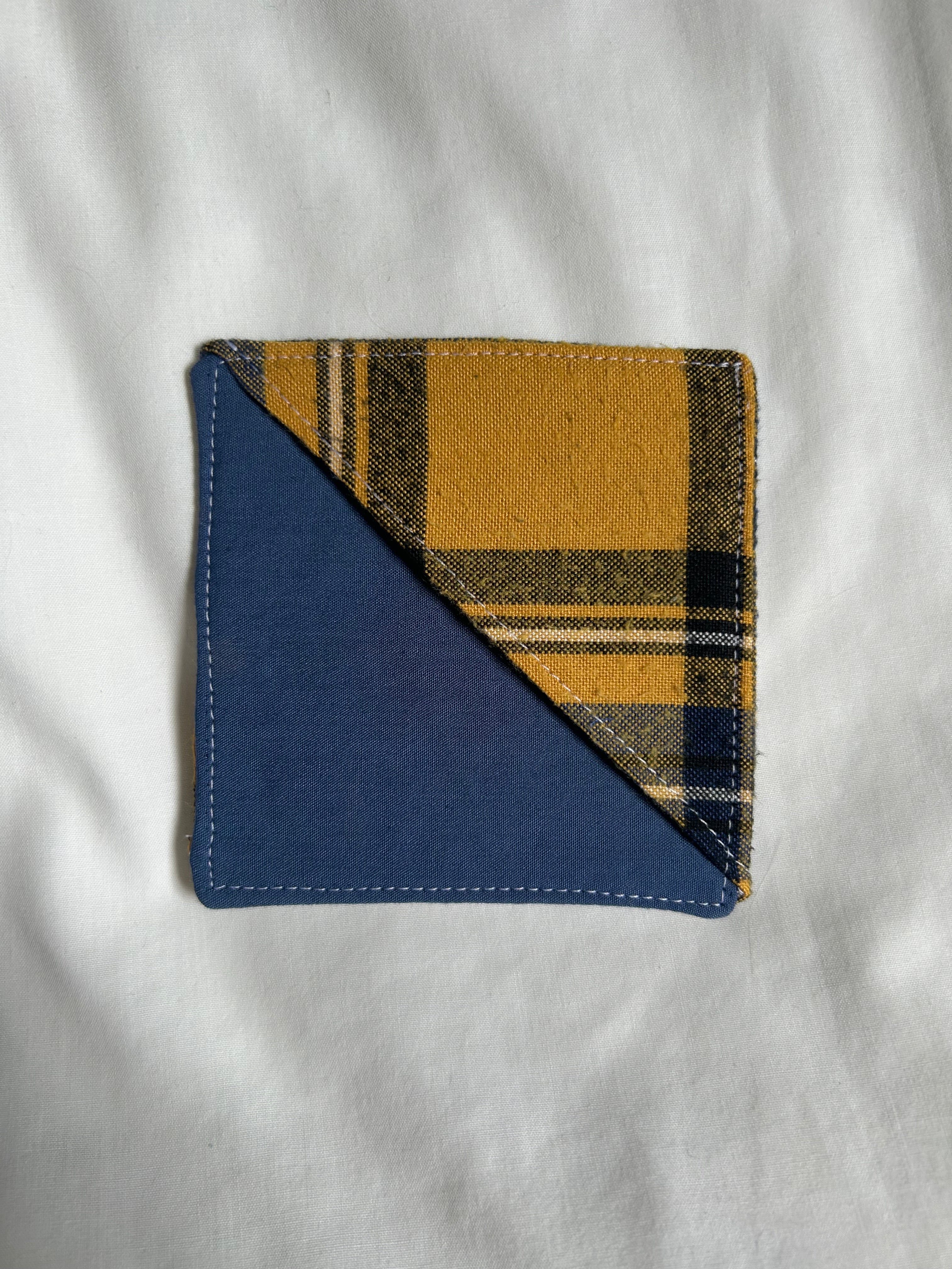 Yellow corner bookmark