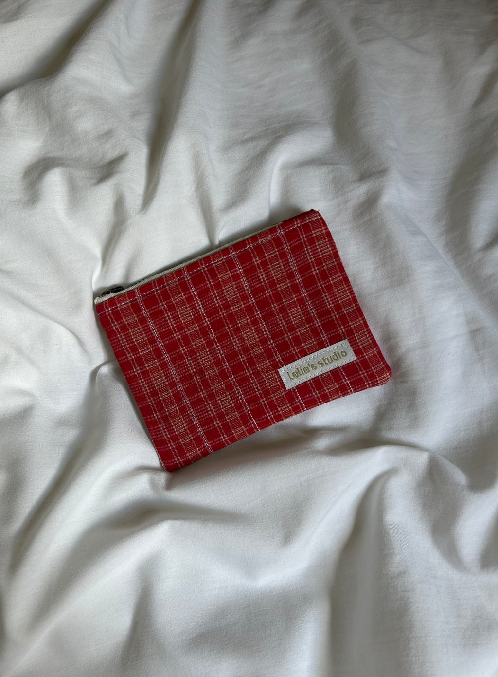 Red and gold coin purse