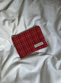 Red and gold coin purse